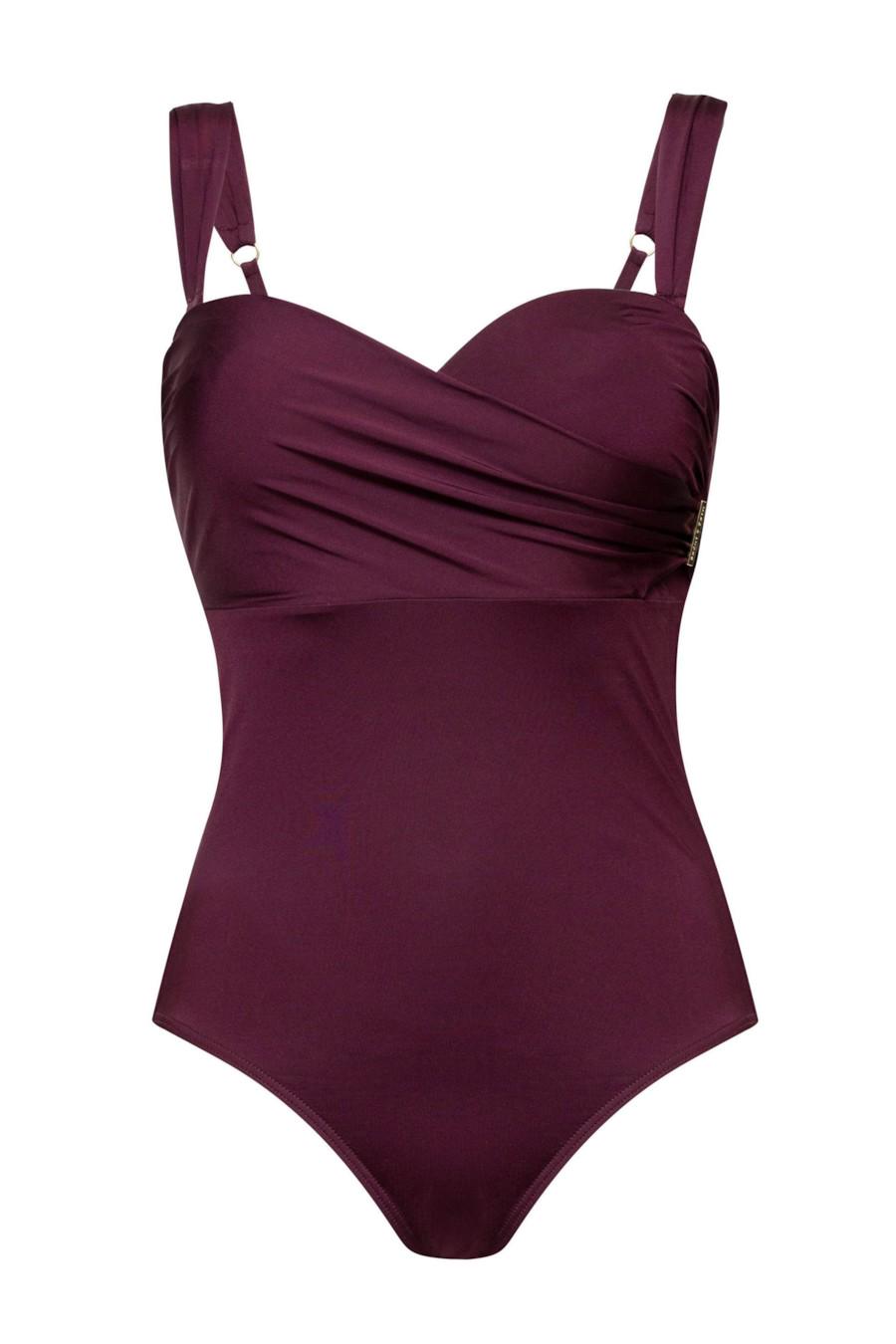 Купальник слитный push up Marc&Andre р. 48B/XL Фиолетовый (65018) - фото 2