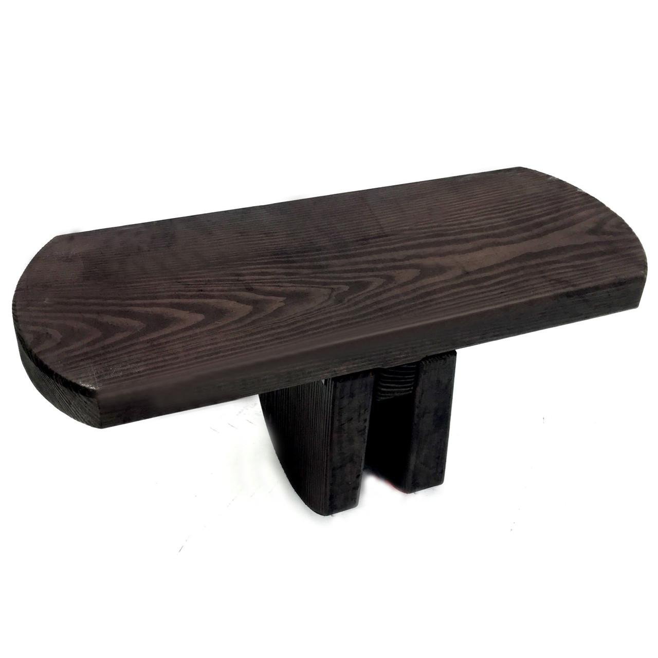 Скамейка для медитации из дерева Чеопари Венге (СМЕ-000212)