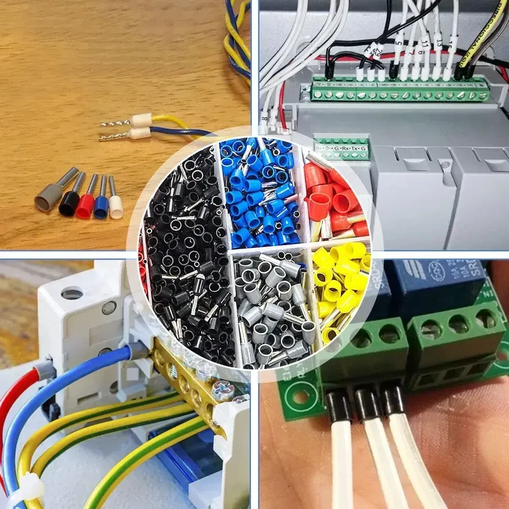 Кримпер HSC8-4A для обжима кабельных наконечников с наконечниками 1200 шт. (2776323805) - фото 8