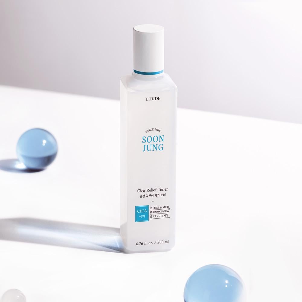 Тонер гипоаллергенный Etude House SoonJung pH 5.5 Relief Toner для чувствительной кожи 200 мл