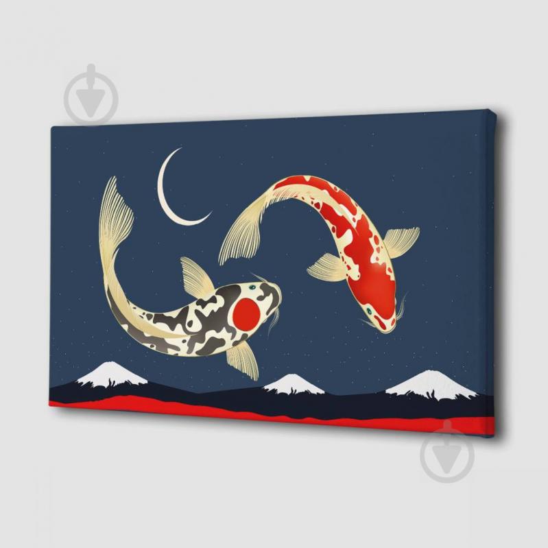 Картина Рыбы Malevich Store 30x60 см (K0018)