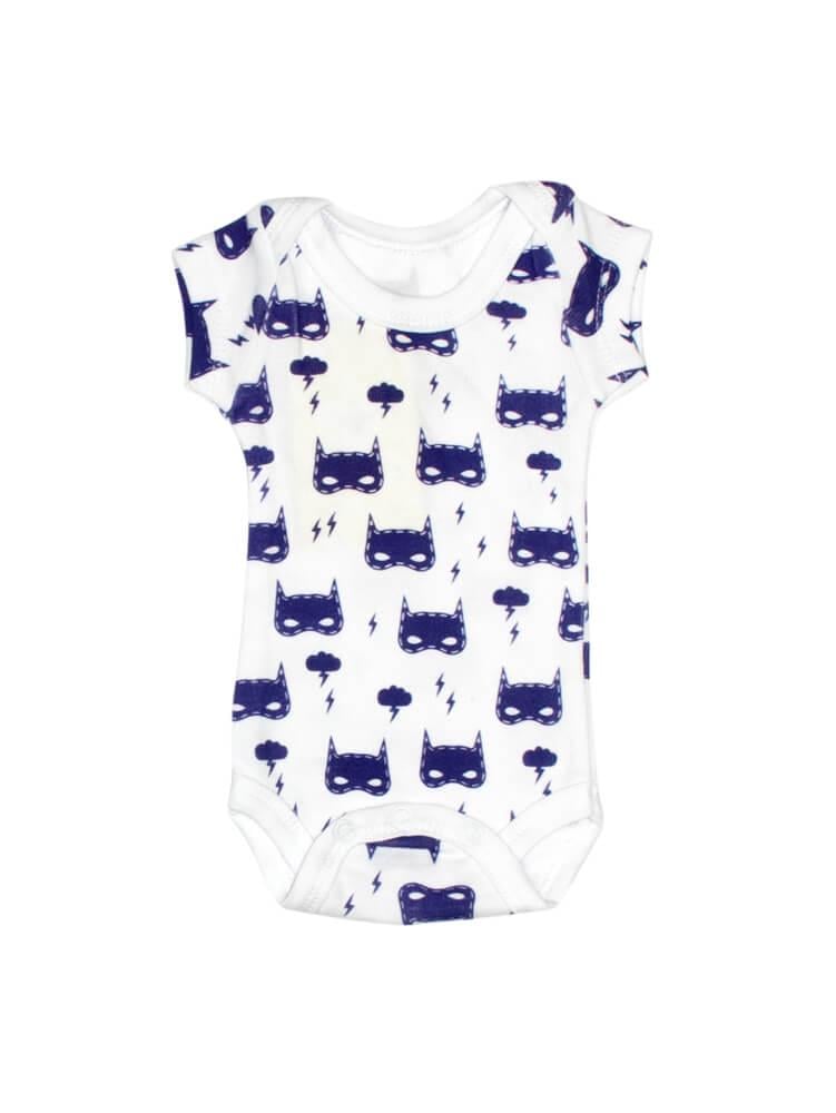 Боди детский Маска 50 см Белый (1596-50)