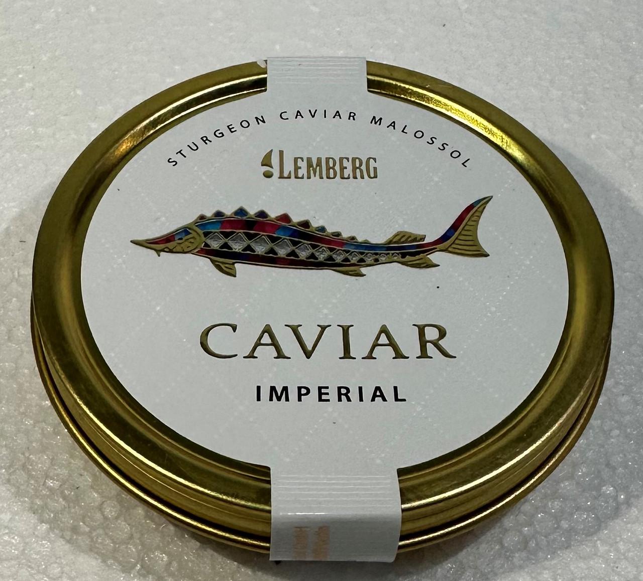 Икра черная осетровая свежая малосольная Lemberg 100 г (1964385)