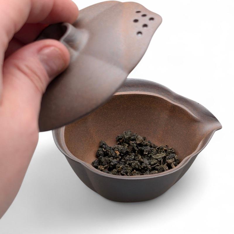 Заварочный чайник Гайвань – Лист лотоса (120 мл) - фото 5 Заварочный чайник Гайвань – Лист лотоса (120 мл) - фото 5