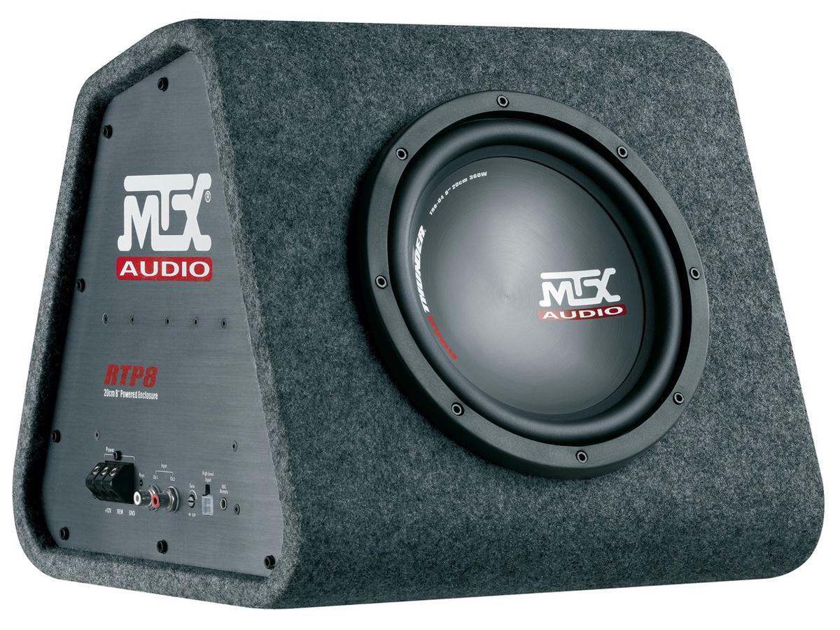 Сабвуфер корпусный активный MTX RTP8 (24825)