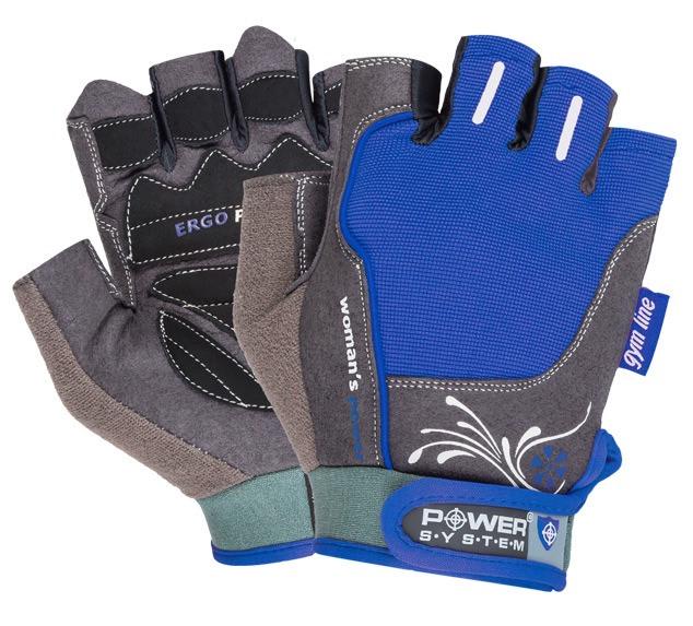 Рукавички для фітнесу Power System PS-2570 Woman’s Power XS Blue (58-68-PS-2570_XS_Blue)