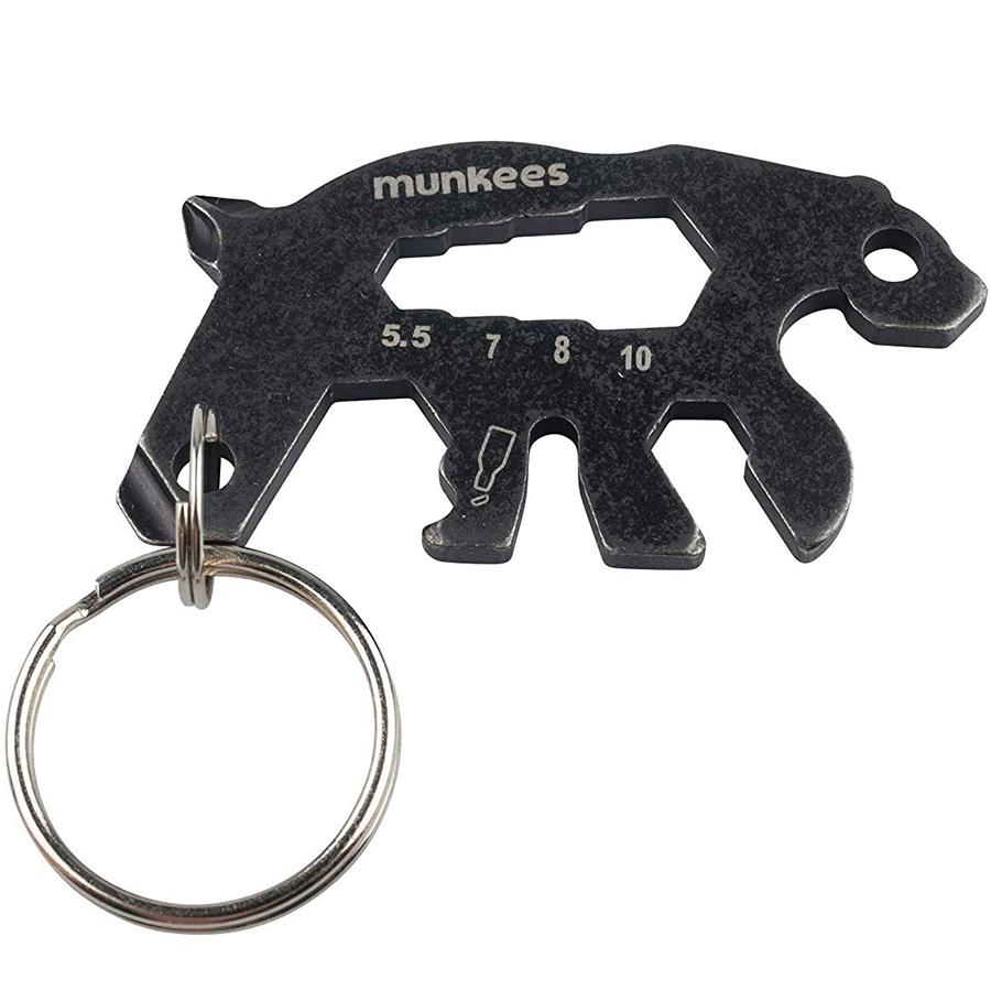Брелок-мультиинструмент Munkees 2536 Tool Bear Black