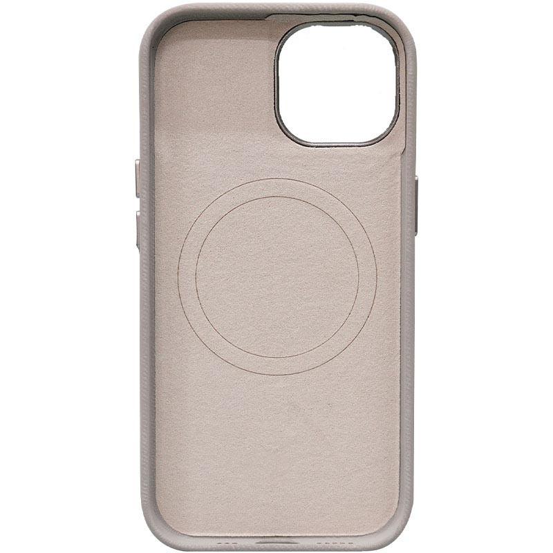 Противоударный чехол Denim with MagSafe для Apple iPhone 14 (6.1") Gray - фото 3