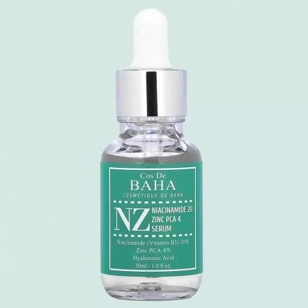 Сироватка з ніацинамідом та цинком Cos De Baha Niacinamide 20% Zinc 4% Serum NZ 30 мл (2039613959)