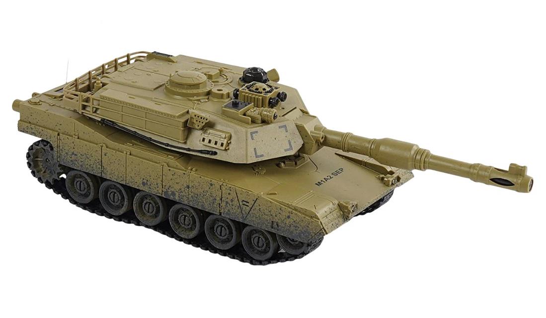 Танк на радиоуправлении Zegan подсветка/аккумулятор 4,8 V/пульт 27 Mhz/зарядное устройство Camouflage (160198)