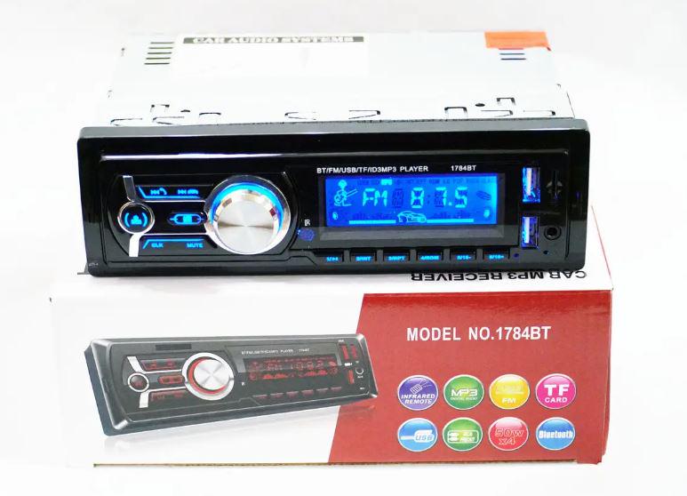 Автомагнітола 1DIN 1784BT Bluetooth/2/USB/SD/AUX 4x50 Вт (17523) - фото 6