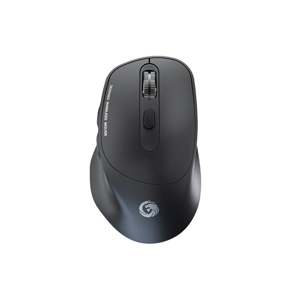 Мышка аккумуляторная беспроводная Duohao M16 Bluetooth 5.0/3.0 USB 2,4 Гц Черный - фото 1 Мышка аккумуляторная беспроводная Duohao M16 Bluetooth 5.0/3.0 USB 2,4 Гц Черный - фото 1