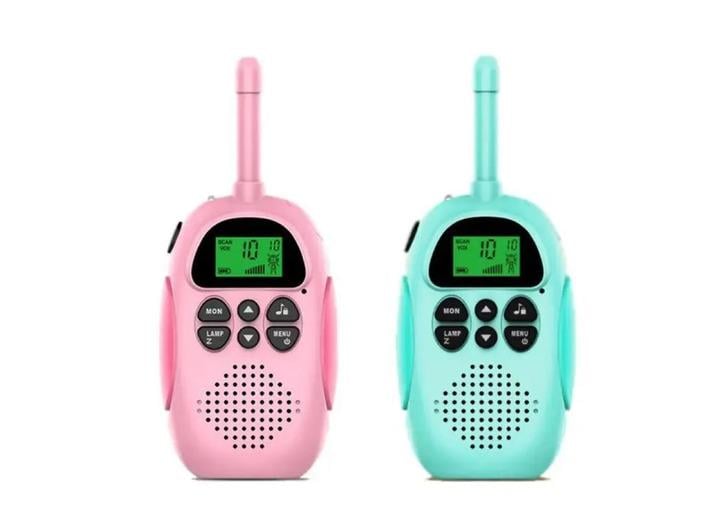 Резка Kids Walkie talkie X23 2 шт. с радиусом действия 3 км зарядка USB и фонарик (000078772)