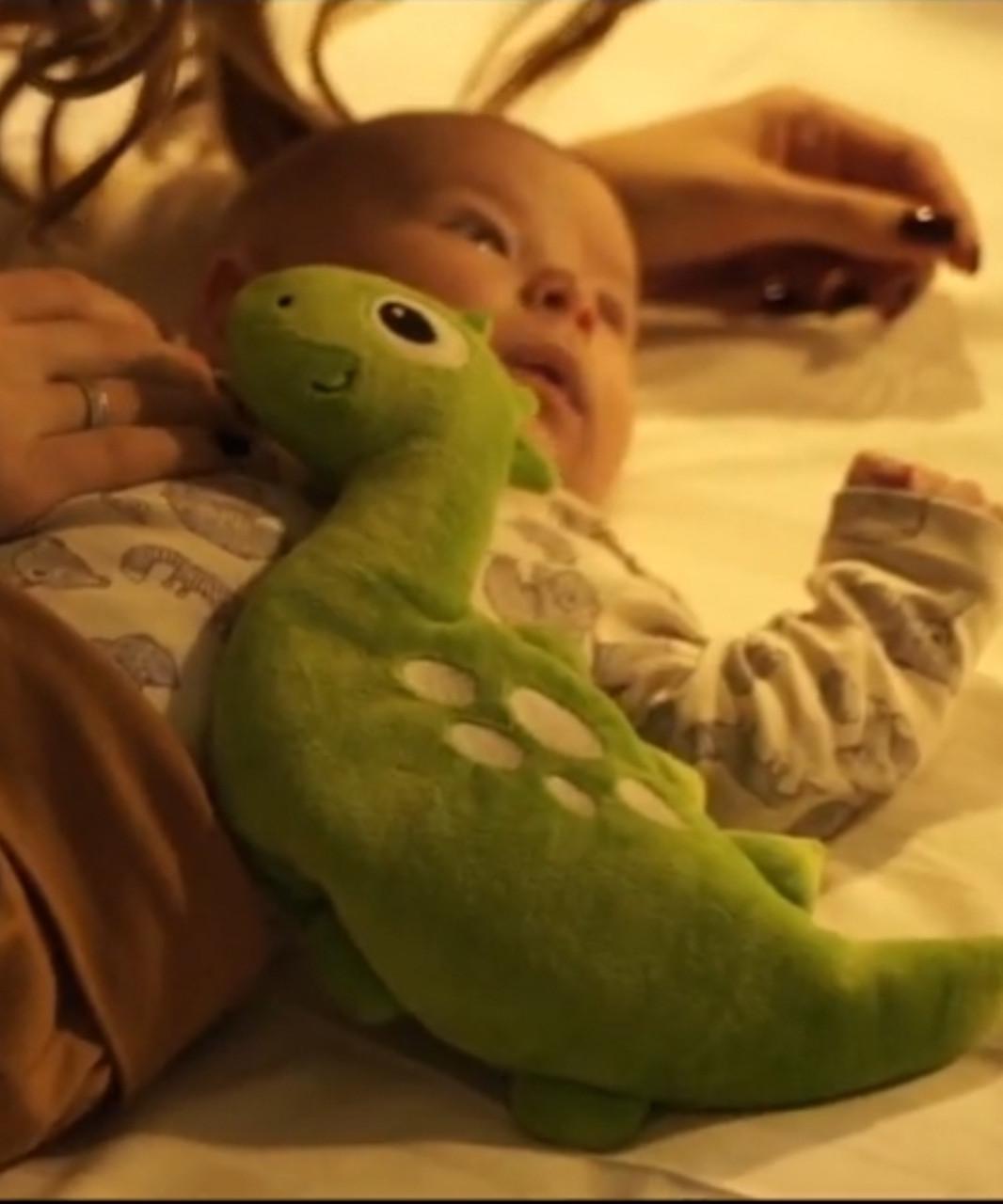 Игрушка-грелка Динозаврик для младенцев (1643490857) - фото 3 Игрушка-грелка Динозаврик для младенцев (1643490857) - фото 3