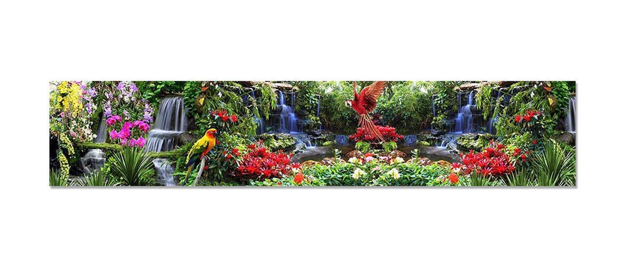Наліпка вінілова на кухню Zatarga Тропічний Папуга 600х3000 мм (1289776745)
