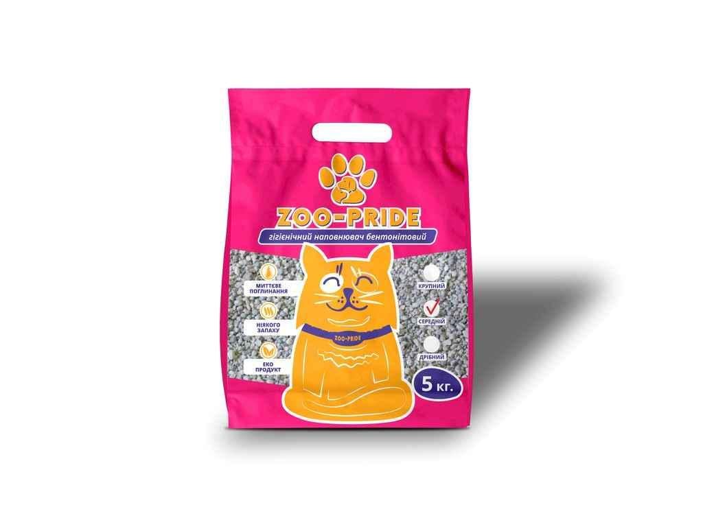 Наполнитель Zoo-Pride бентонитовый 5 кг без аромата (752763) Наполнитель Zoo-Pride бентонитовый 5 кг без аромата (752763)