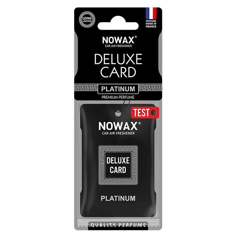 Ароматизатор Nowax Delux Card Platinum, 6g сухой