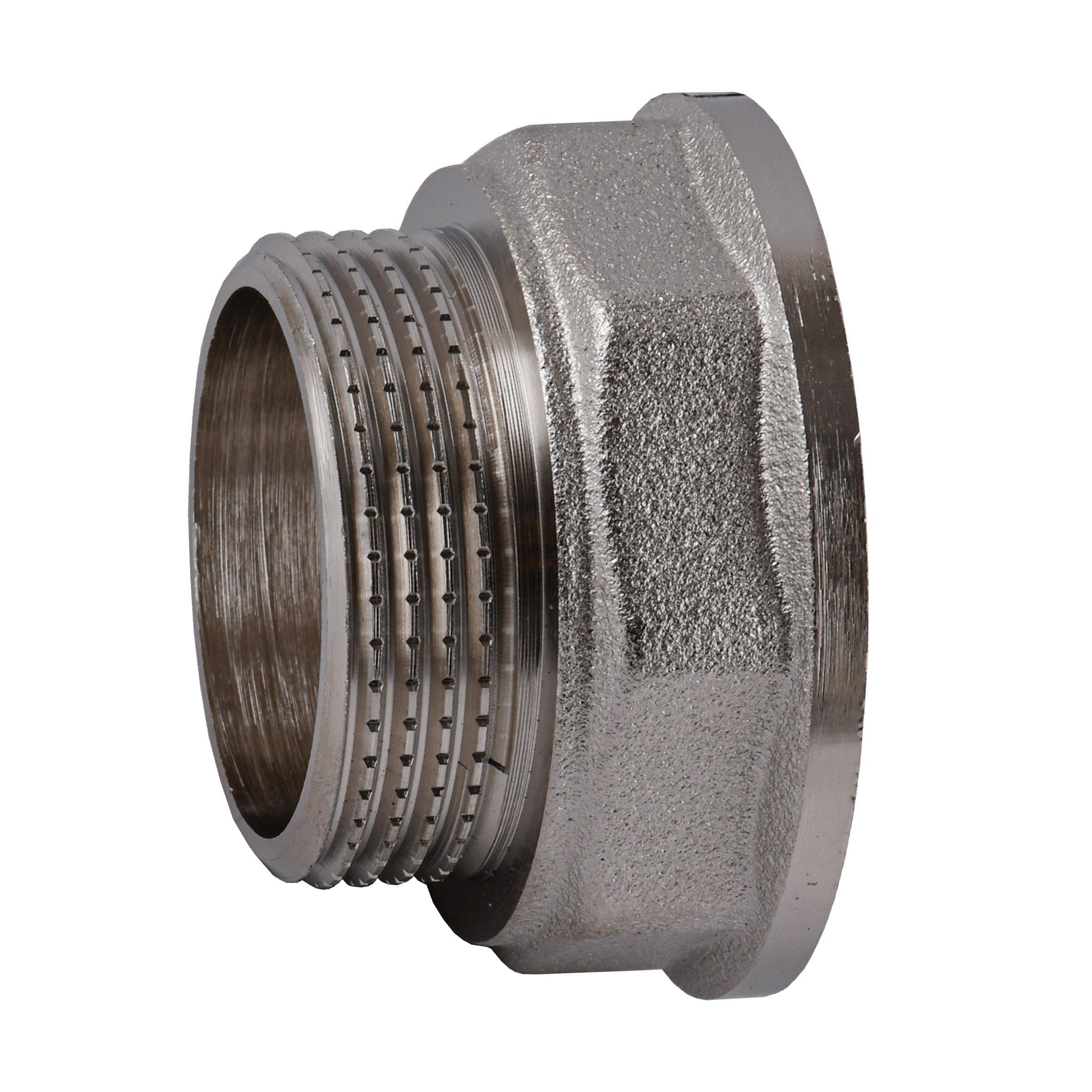 Переходник редукционный Optimum NK763O 1 1/2"x1 1/4"ВЗ никелированный восьмигранный (000031495)