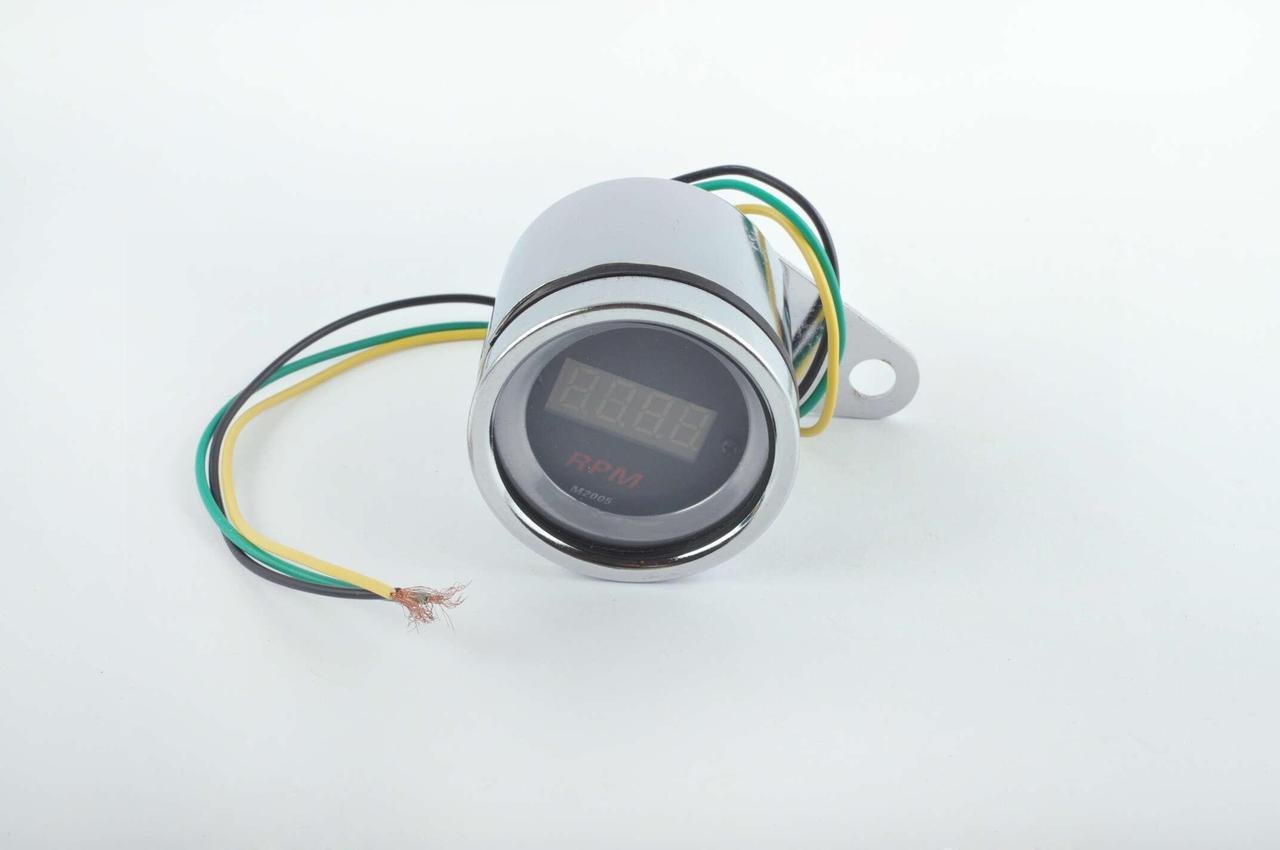 Тахометр виносний універсальний цифровий MY-170 Хром (2177269065)