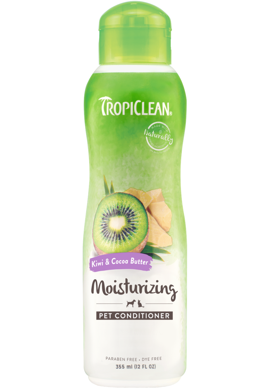 Кондиционер для кошек и собак Tropiсlean увлажняющий Kiwi Cocoa Butter 355 мл (202511) Кондиционер для кошек и собак Tropiсlean увлажняющий Kiwi Cocoa Butter 355 мл (202511)