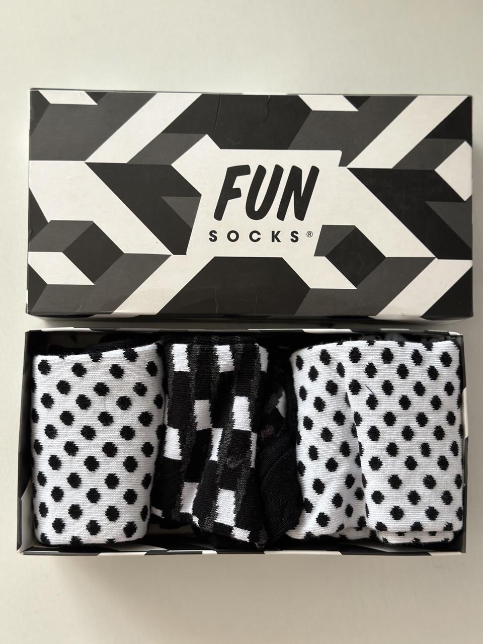Носки FUN Socks в подарочной упаковке 3 пары р. 36-40 Носки FUN Socks в подарочной упаковке 3 пары р. 36-40