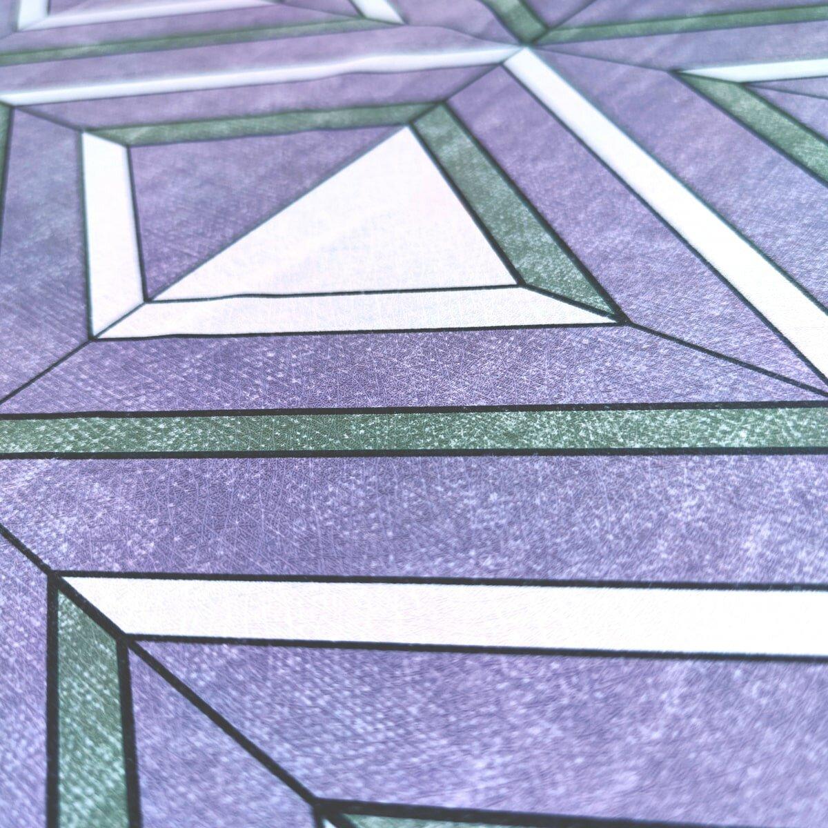 Самоклеюча плівка 0,45х10м х 0,07мм Зелені ромби SW-00001257 - фото 2 Самоклеюча плівка 0,45х10м х 0,07мм Зелені ромби SW-00001257 - фото 2