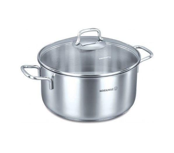 Кастрюля Korkmaz Perla 14x7 см 1 л с крышкой (А1652)