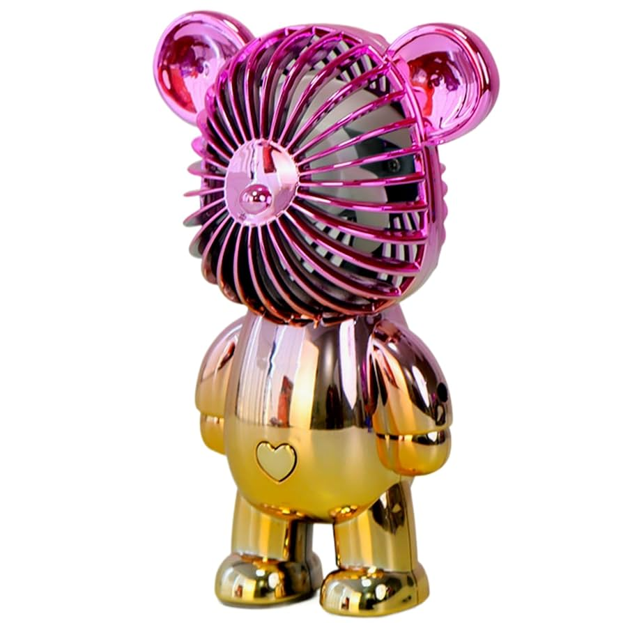 Вентіатор дитячий Ведмідь USB із вбудованим акумулятором 3 режими (2596735004)