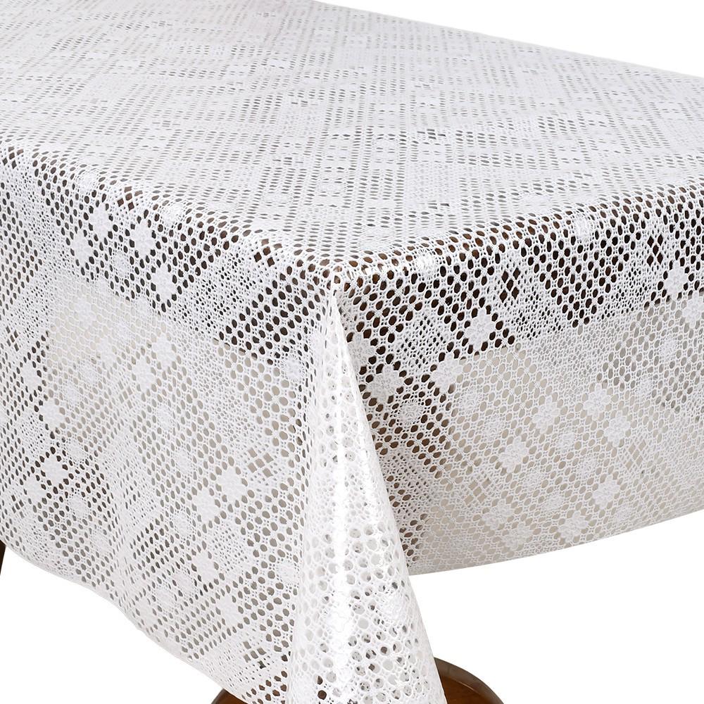 Клеенка на стол Lace MA-5729 1,37х20 м Белый (33458818)