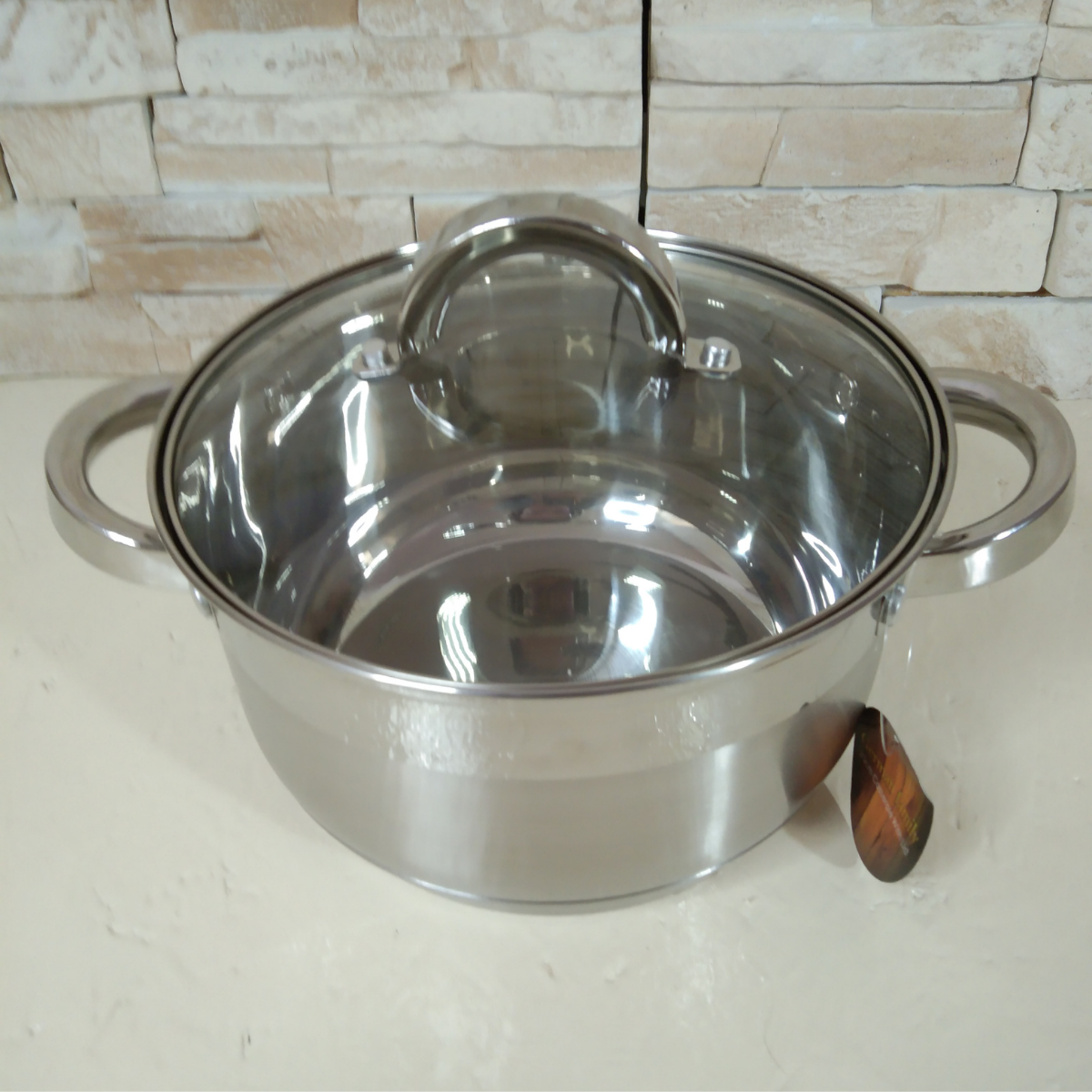 Каструля з кришкою German Family GF-2049 з нержавіючої сталі 3,5 л Сріблястий (14425975) - фото 2 Каструля з кришкою German Family GF-2049 з нержавіючої сталі 3,5 л Сріблястий (14425975) - фото 2