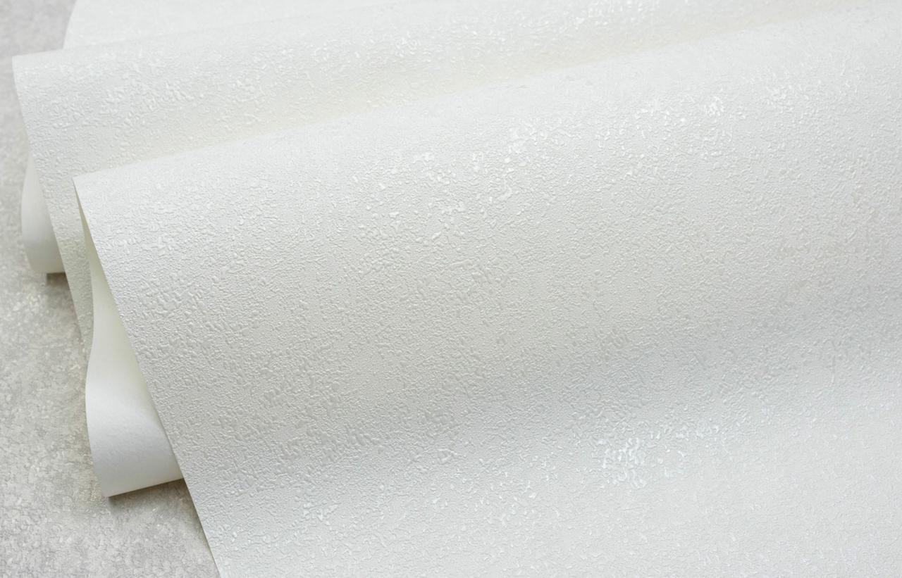 Обои флизелиновые SINTRA Willow UNI 520116 фон винил горячего тиснения 1,06х10,05 м Белый