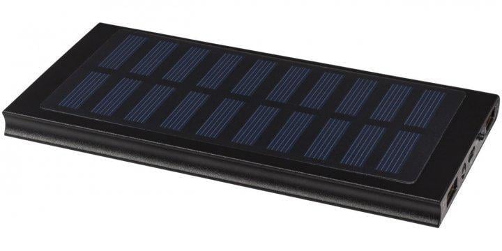 Повербанк MICRO 3xUSB Li-poly 20000 mAh 2,1 А с солнечной панелью и фонариком Черный Повербанк MICRO 3xUSB Li-poly 20000 mAh 2,1 А с солнечной панелью и фонариком Черный