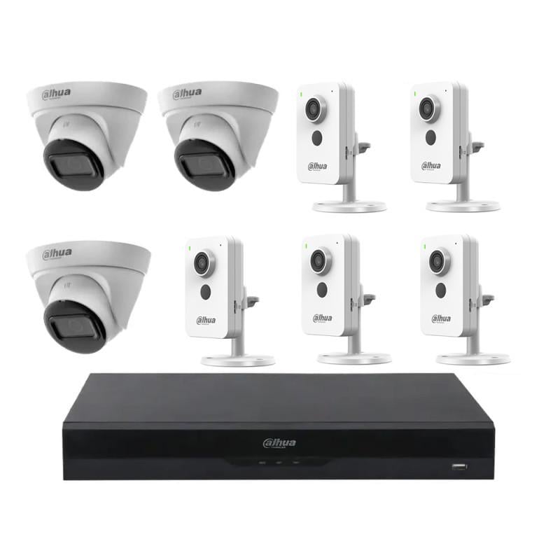 Комплект IP відеоспостереження Dahua KIT-DH195 Комплект IP відеоспостереження Dahua KIT-DH195