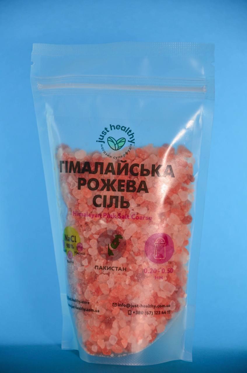 Сіль гімалайська рожева крупний помел 0,25 кг - фото 2 Сіль гімалайська рожева крупний помел 0,25 кг - фото 2