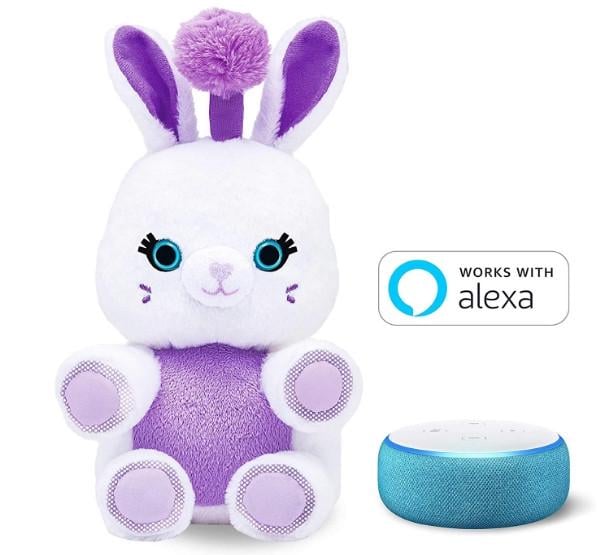 Игрушка Fuzzible Friends Fluff The Bunny плюшевая световая - фото 2 Игрушка Fuzzible Friends Fluff The Bunny плюшевая световая - фото 2