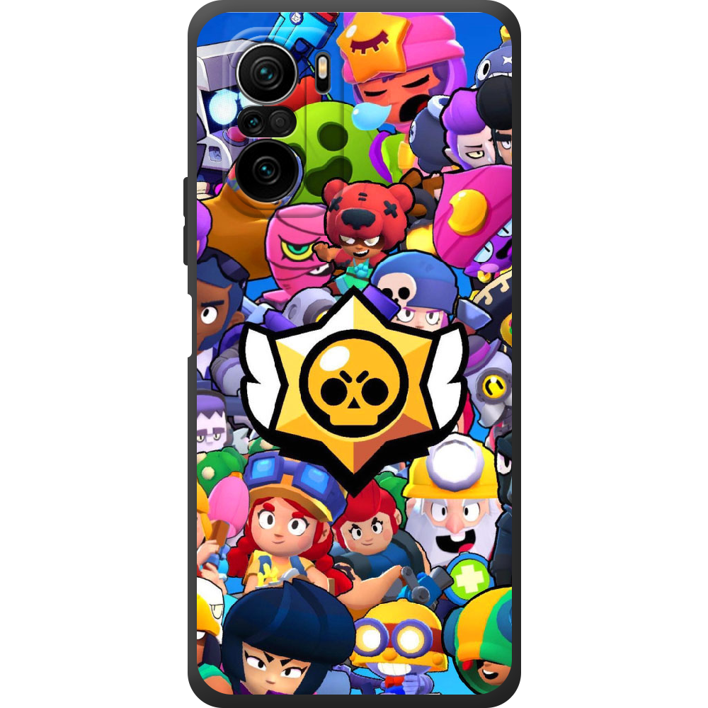 Чохол Boxface Xiaomi Mi 11i Brawl Stars Чорний силікон (42102-up2389-44200)