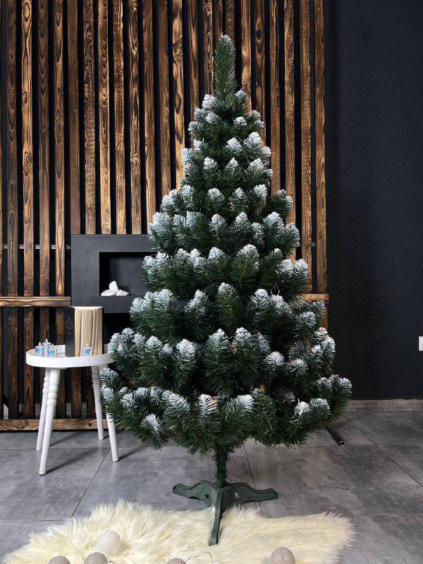 Штучна ялинка Монреаль 1,5 м Зелений/Білий (YNK081460) - фото 1 Штучна ялинка Монреаль 1,5 м Зелений/Білий (YNK081460) - фото 1