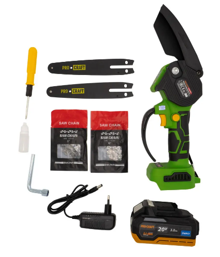 Пила аккумуляторная ProCraft MAX CUT с бесщеточным двигателем (PKA22Li) - фото 5 Пила аккумуляторная ProCraft MAX CUT с бесщеточным двигателем (PKA22Li) - фото 5