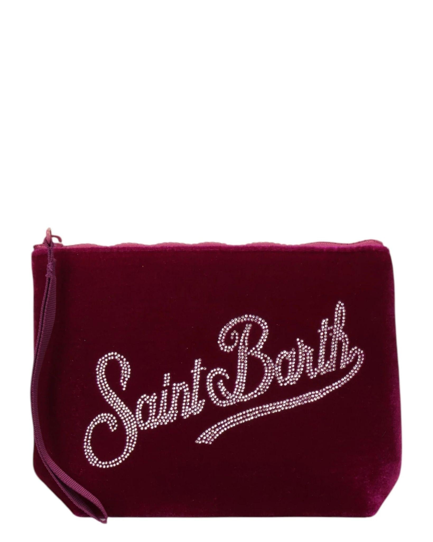 Клатч жіночий MC2 Saint Barth O/S Бордовий (ALI0014-79stras)