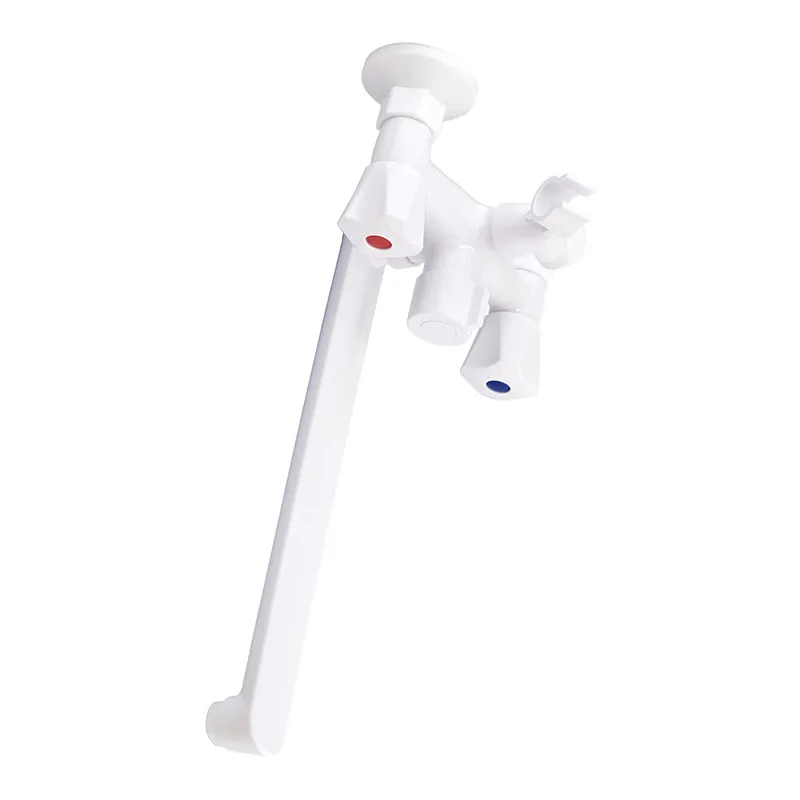 Смеситель для ванны PLAMIX Omega-140 Euro White без шланга и лейки (PM0648)