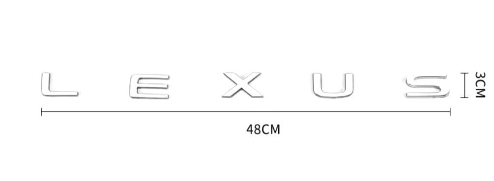 Эмблема Lexus GX LX на багажник логотип (2827091179)