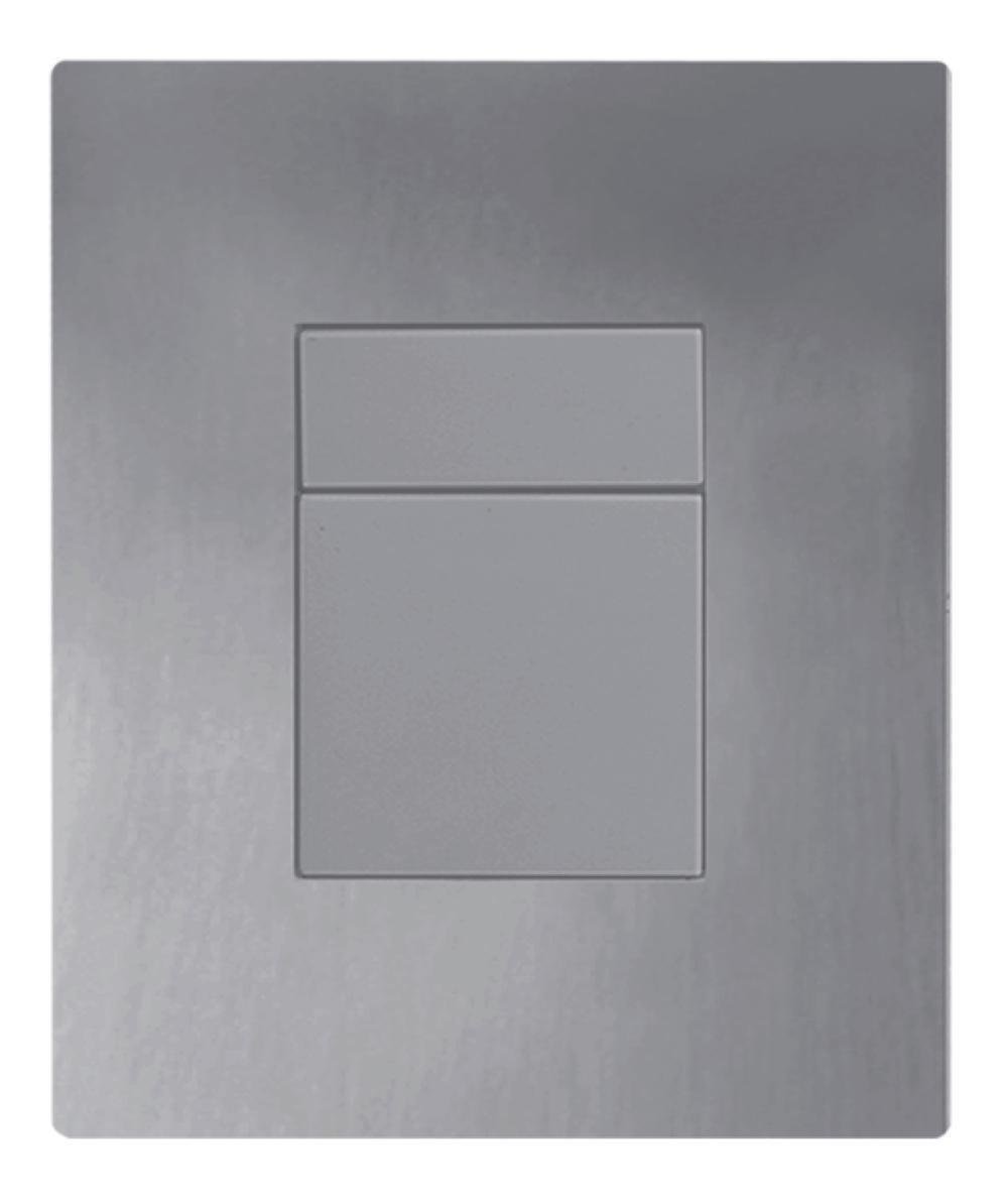 Панель смыва пластиковая KOER KT-0607-07 квадратная кнопка 157x198x3 мм (OL-KR5345)