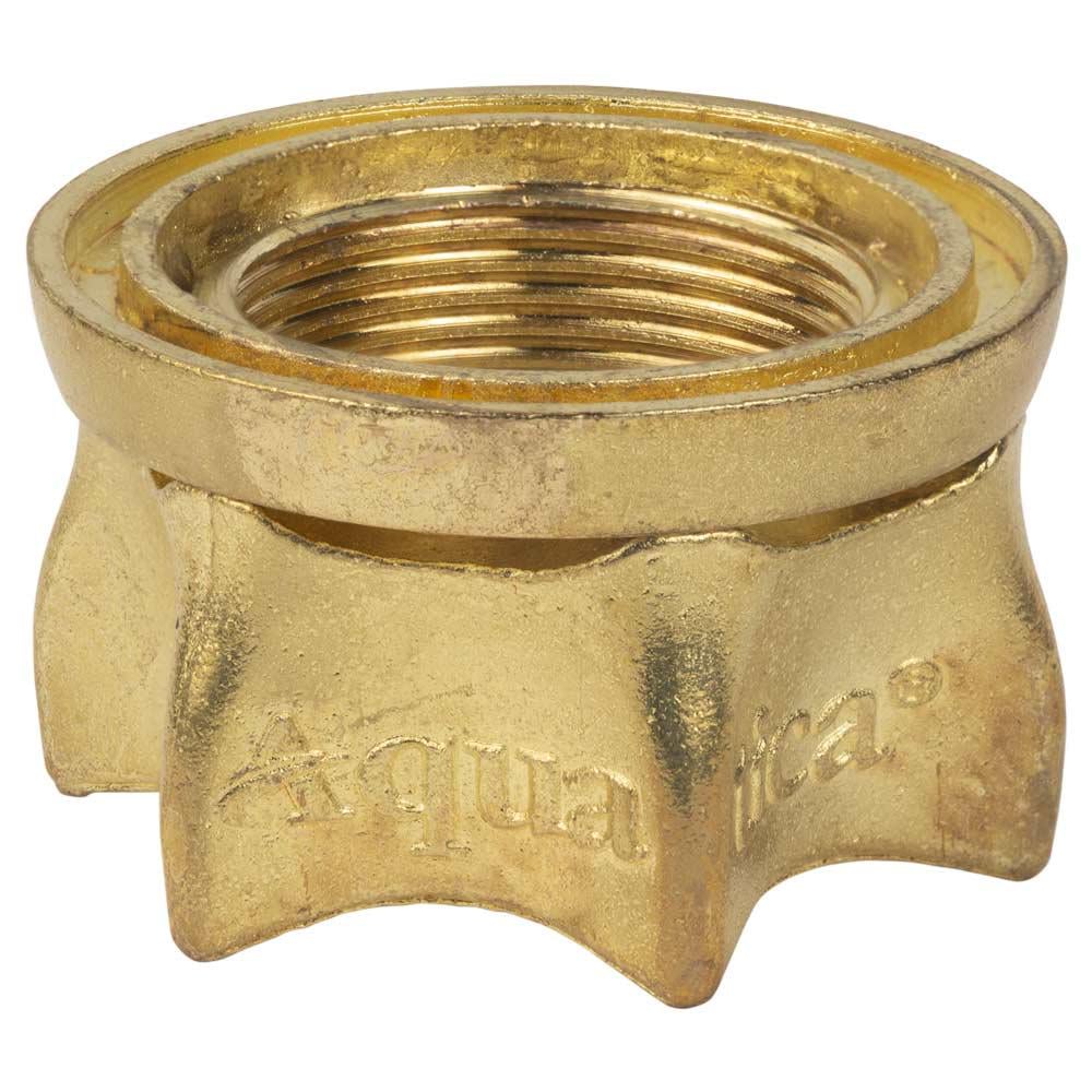 Гайка кріпильна Aquatica Корона M28x1,5 мм 27 мм S41 (6520) Гайка кріпильна Aquatica Корона M28x1,5 мм 27 мм S41 (6520)