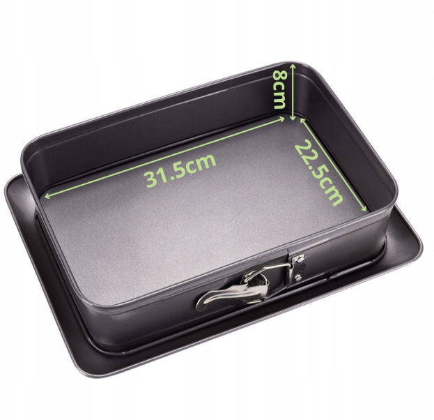 Форма для запікання Kamille Vizo зі змінним дном вуглецева сталь 39,5x28x8 см (6040) - фото 5 Форма для запікання Kamille Vizo зі змінним дном вуглецева сталь 39,5x28x8 см (6040) - фото 5