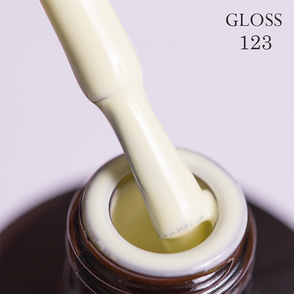 Гель-лак GLOSS 123 11 мл Айвори (55231)