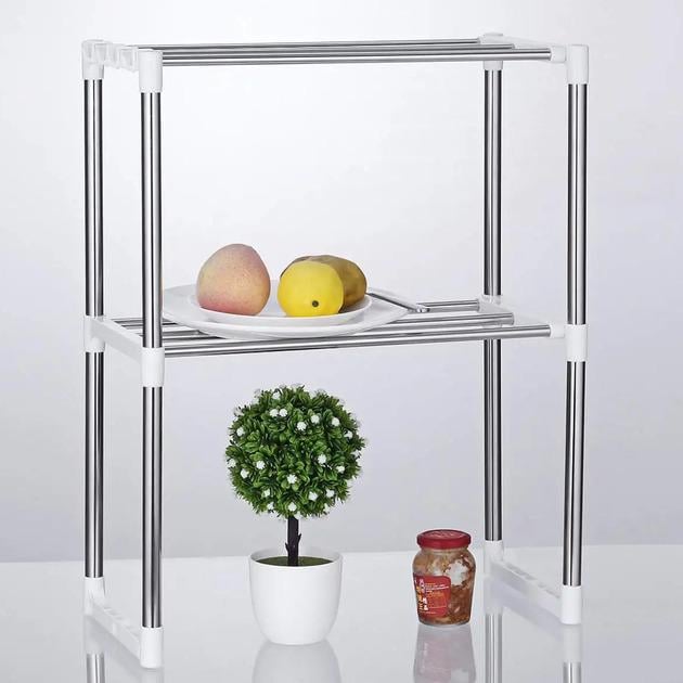 Полиця-стелаж для мікрохвильової печі 2 ярусу (RD-9050) - фото 5 Полиця-стелаж для мікрохвильової печі 2 ярусу (RD-9050) - фото 5