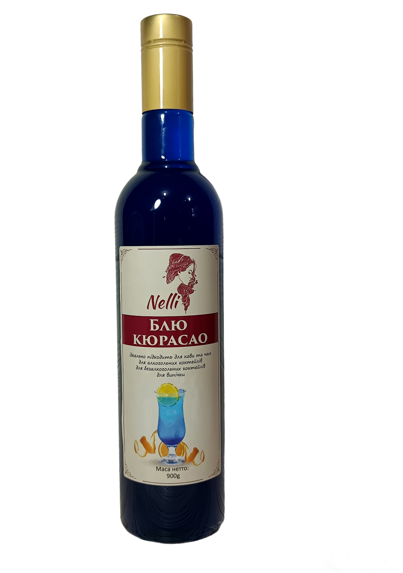 Сироп Nelli Блю Кюрасао 0,7 л (57442)