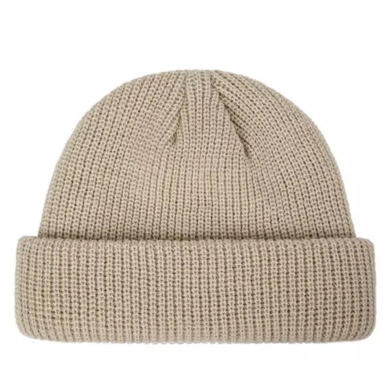 Шапка-бини короткая Бежевый (НЛ11-28)