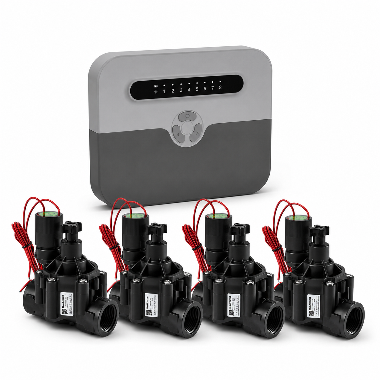 Комплект для автоматичного поливу Tervix WiFi контролер та 4 клапани DN25 (TRV-499426)