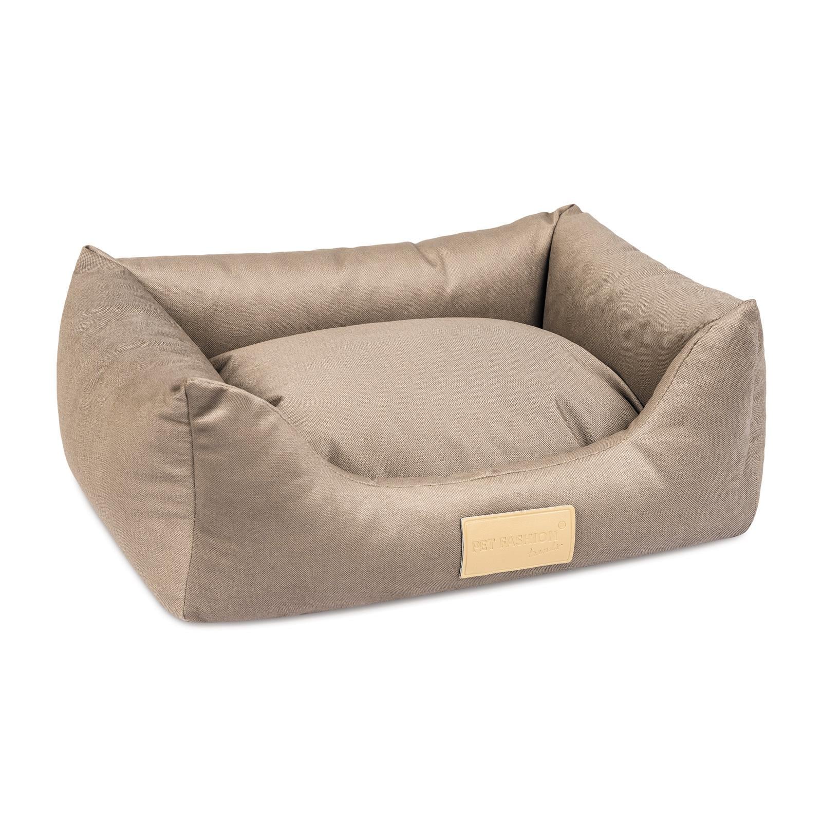 Лежак Pet Fashion MOLLY 62x50x19 см Песочный
